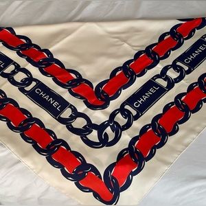CHANEL Ivory Scarf | Authentic | New with tags